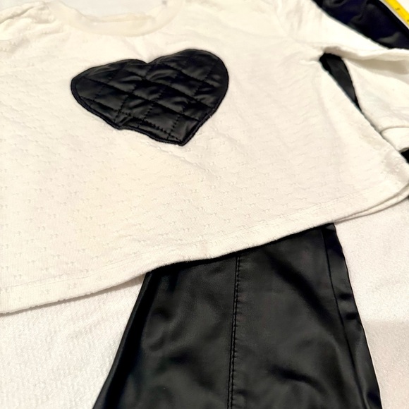 Btween Toddler Girls Black & White‎ Outfit - Picture 2 of 6